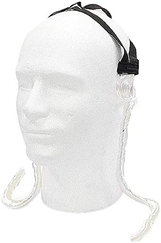 Thin White Curled Payes Jewish Sidelocks Costume