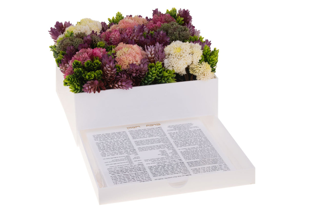 Bencher Holder Lucite with flowers