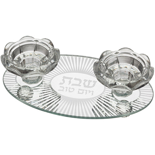 Glass Candlesticks 17*10 cm