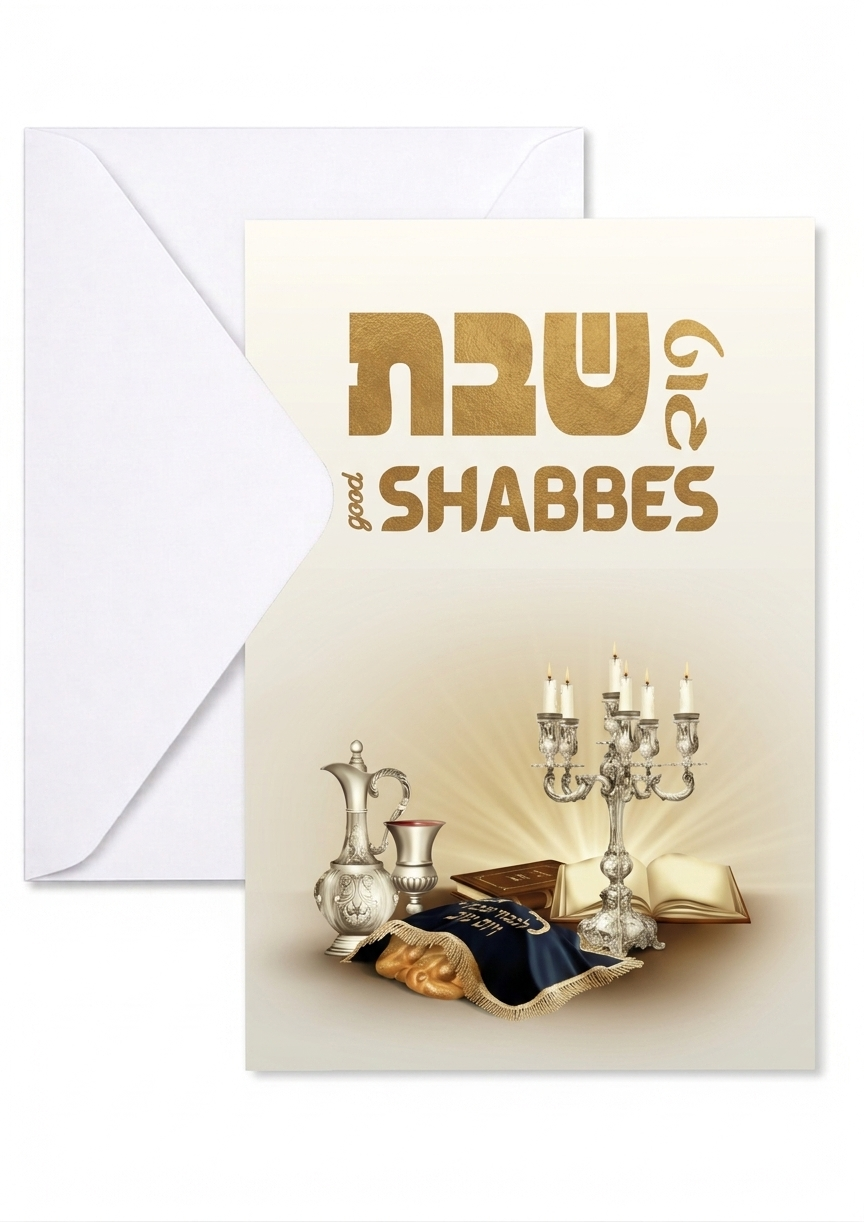 GOOD SHABBES CARD / גוט שבת
