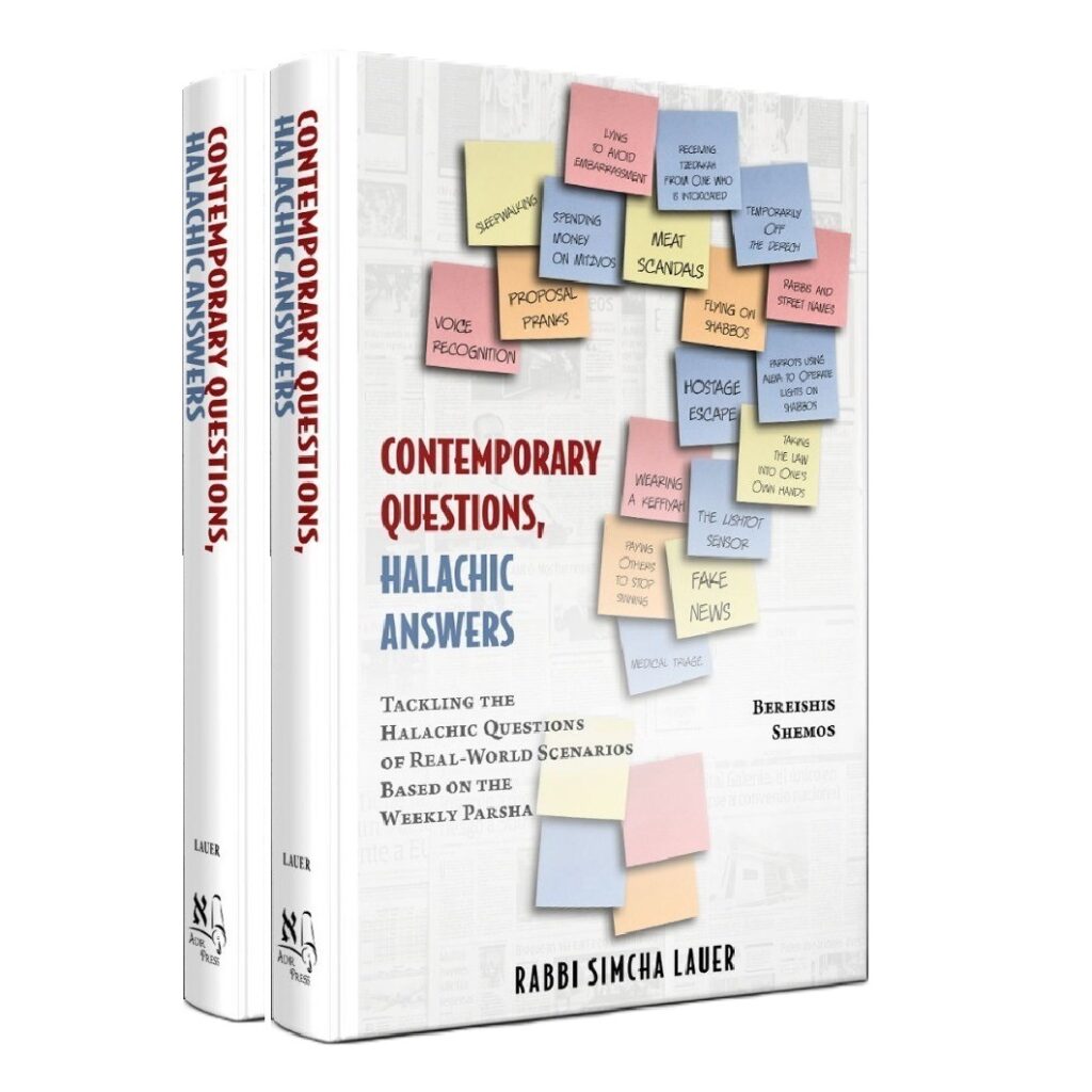 Contemporary Questions, Halachic Answers 2 Vols