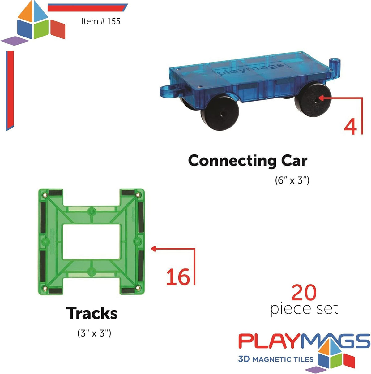 Playmags 20pc set