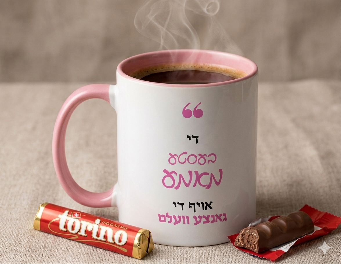 The Best Mother Mug - Yiddish