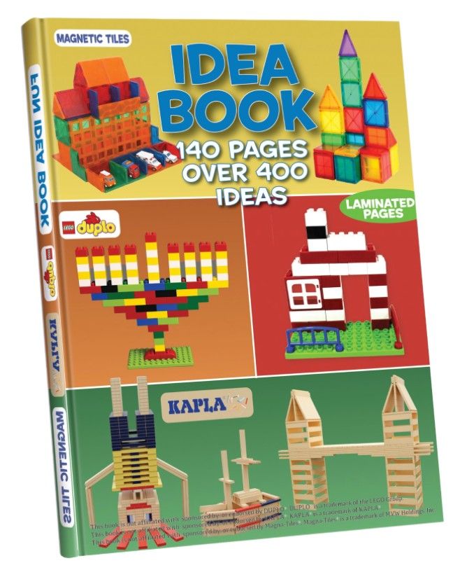 Duplo, Magna tiles and Kapla Idea Book