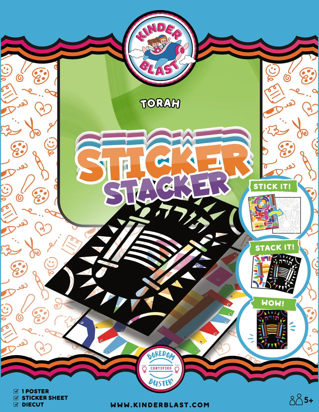 Sticker Stacker Torah