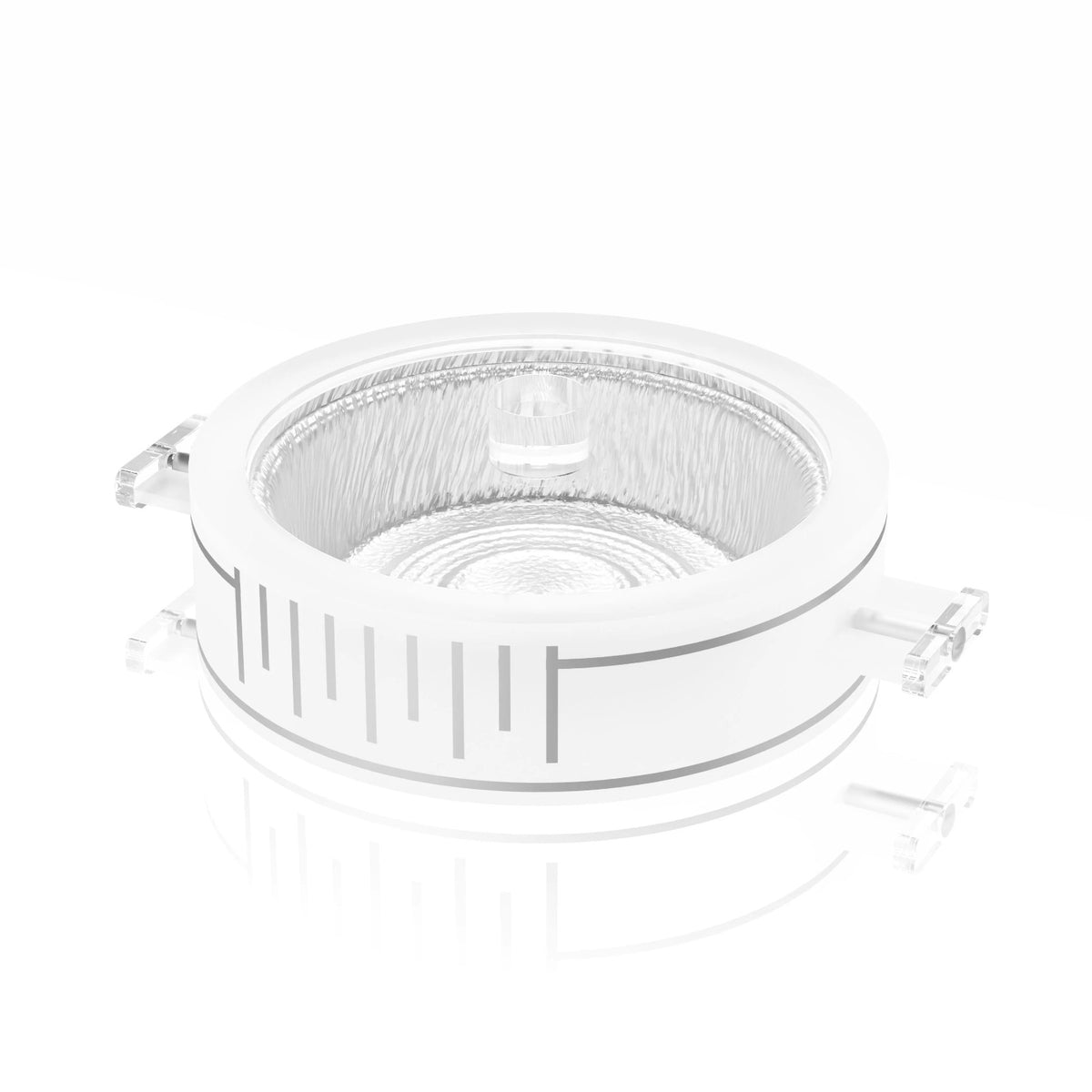 Classic Round Pan Holder - silver