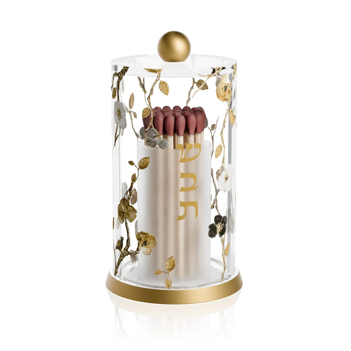 Ornate Garden Match Holder