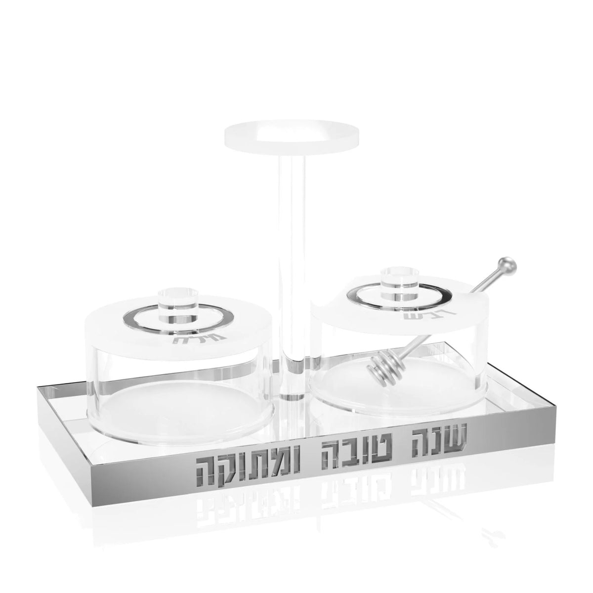 Lucent Honey & Salt Dish - silver