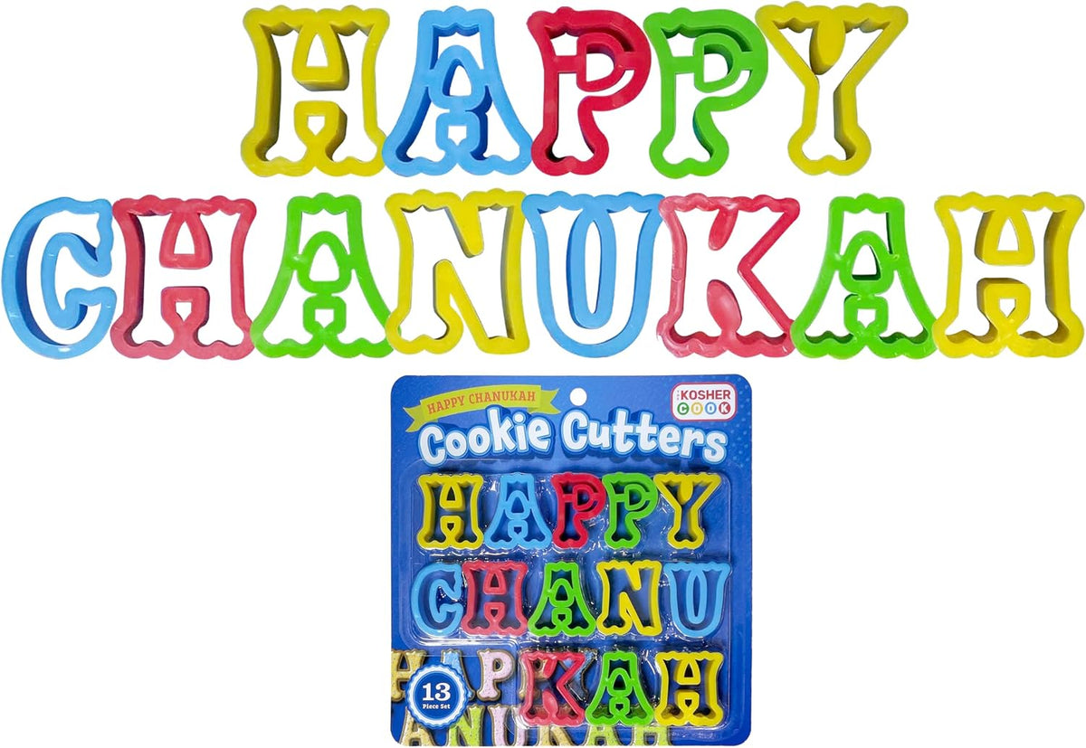 Happy Chanukah Cookie Cutter - English