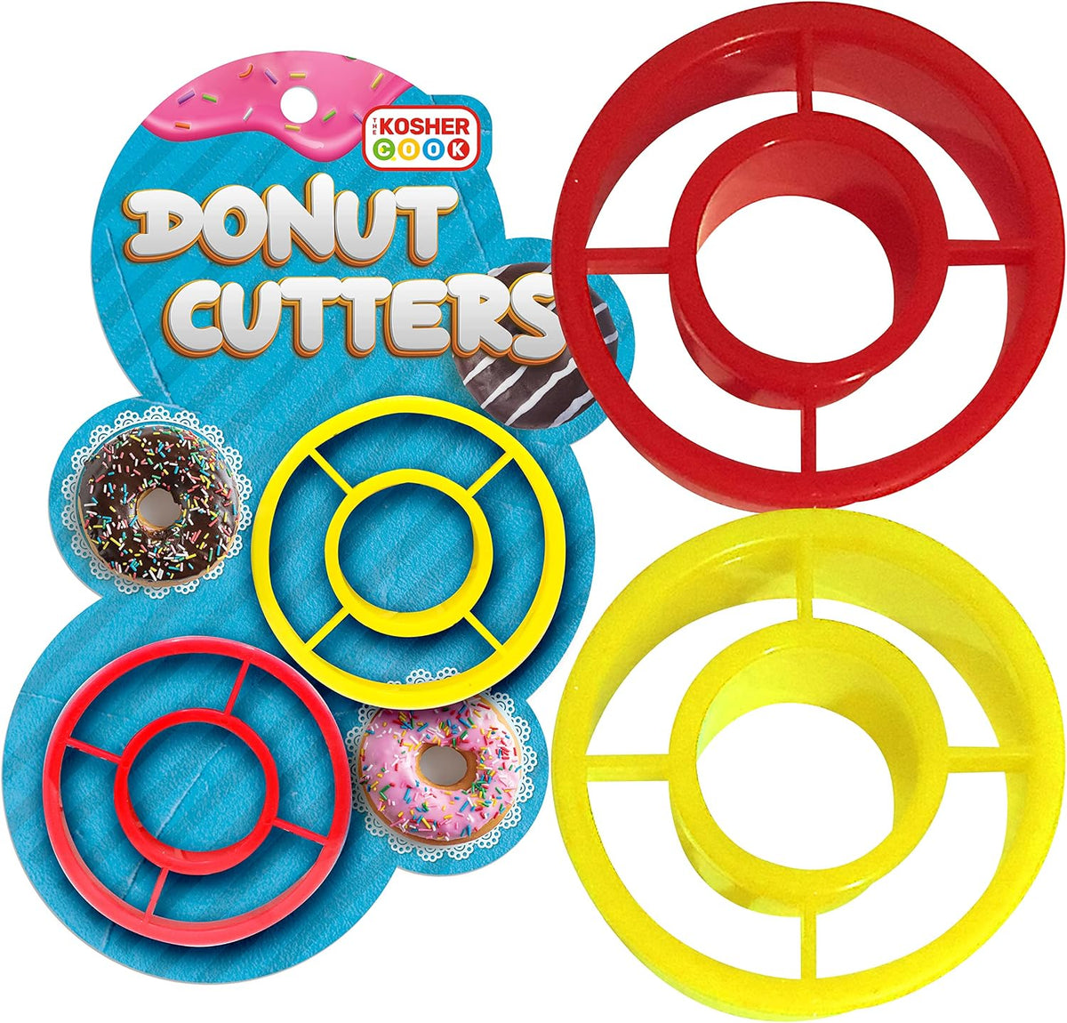 Donut Cookie Cutters – 2 Piece