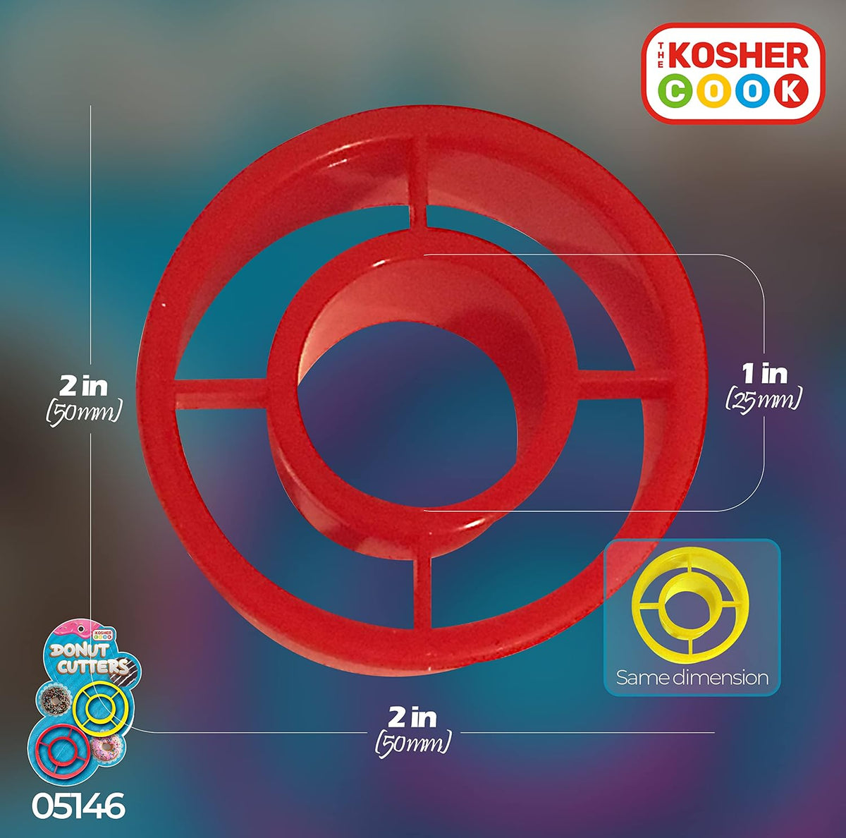 Donut Cookie Cutters – 2 Piece