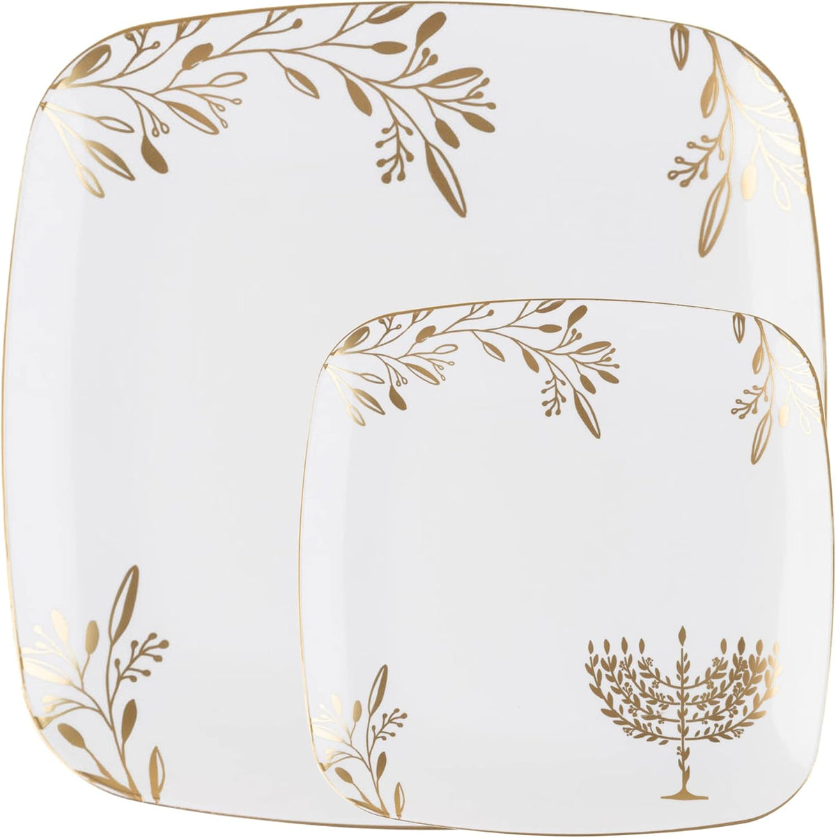 Hard Plastic Mega Set - White-Chanukah