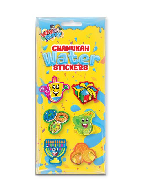 Chanukah Water Sticker