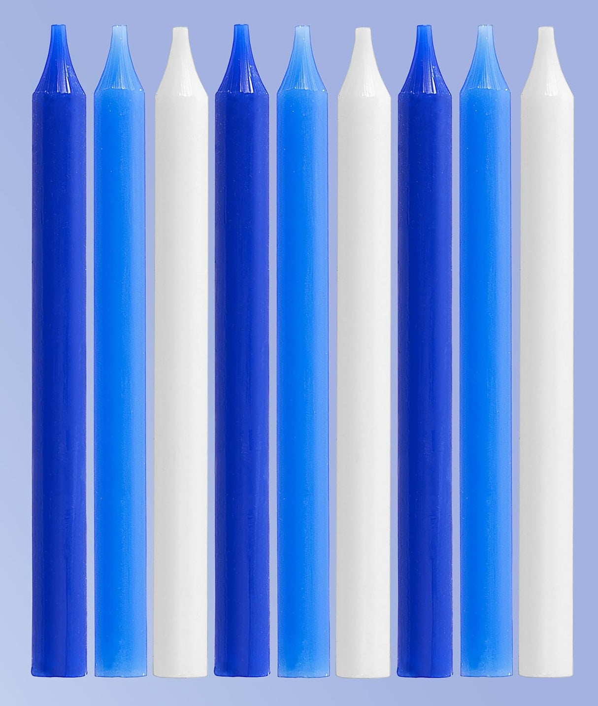 Ner Mitzvah Chanukah Candles Bulk Standard Size Family