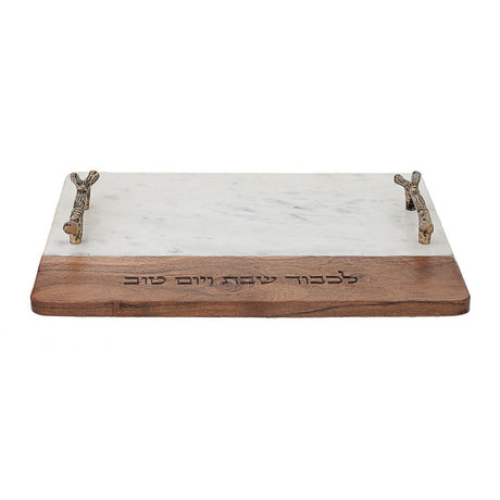 Challa Board Marble and Wood