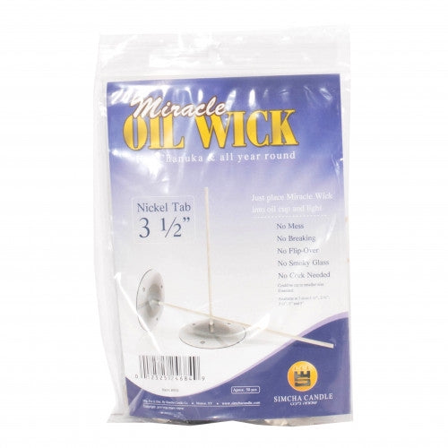 Miracle Oil Wicks 3.5 Nickle 50 pc