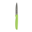 4 Inch Knife - Pointed Tip/Straight - Green/Parve