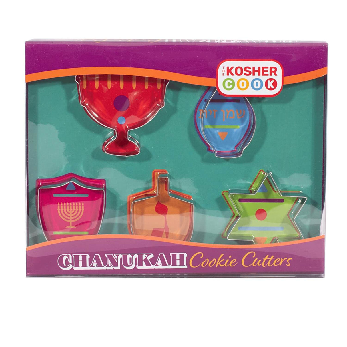 Kosher Cook S.S. Cookie Cutters Chanukah
