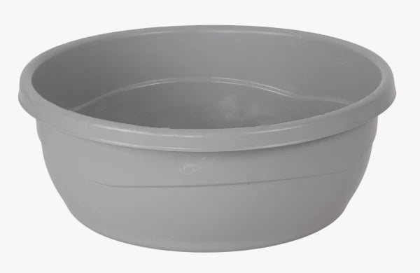 Plastic Washing Bowl Grey