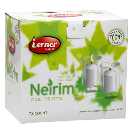 Lerner Candles 5Hr., 72 Ct