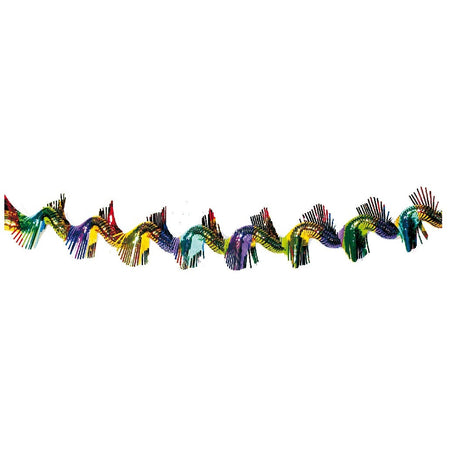 12" Multi Colored Twist Garland