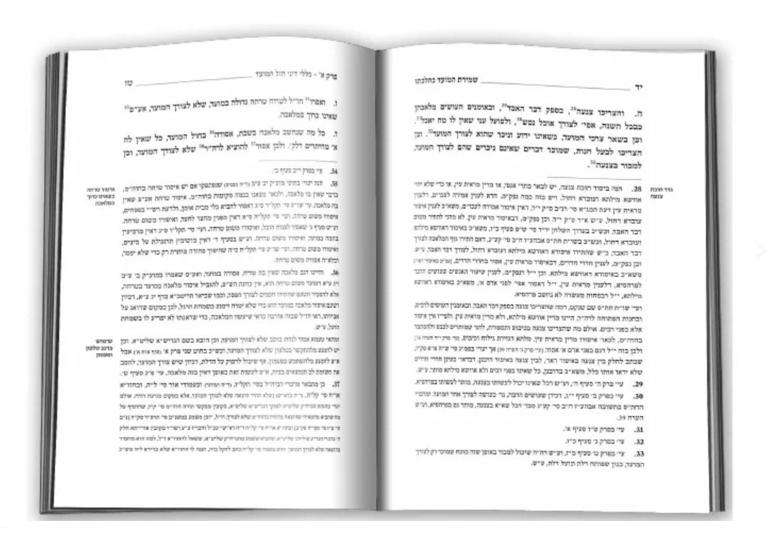 שמירת המועד כהלכתו