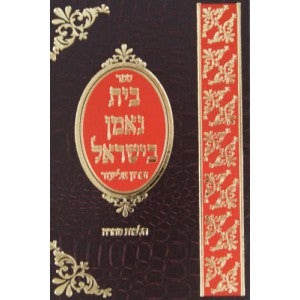 בית נאמן בישראל הלכות טהרה - אידיש