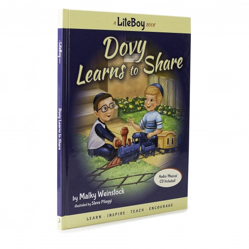 Dovy Learns to Share - Lite Boy #3 - with Music CD