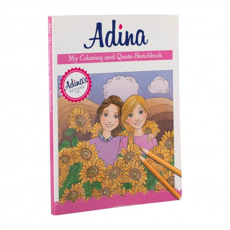 Adina: My Coloring and Quote Sketchbook P/B