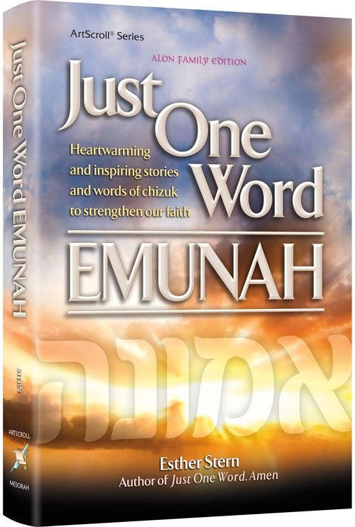 Just One Word - Emunah - Heartwarming & Inspiring Stories H/B