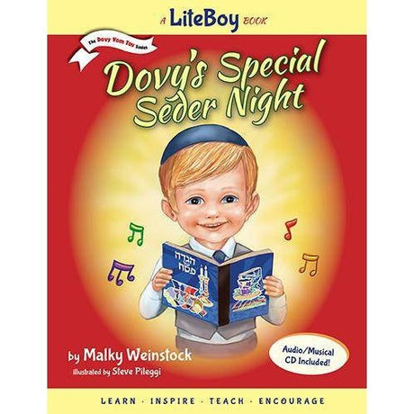 Dovy's Special Seder Night - Lite Boy #4 - with Music CD