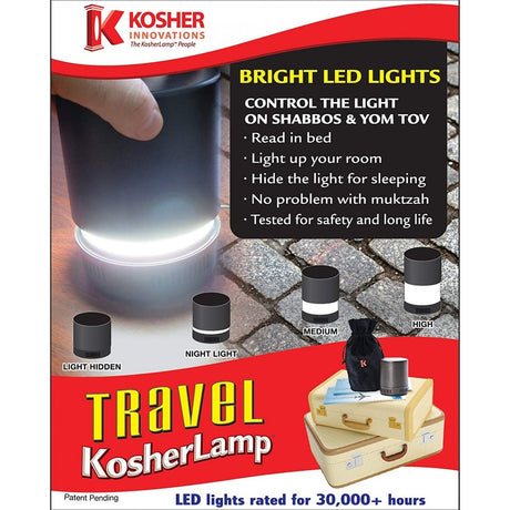 Travel Kosherlamp White