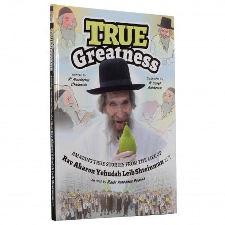 True Greatness - Amazing True Stories of Rav Shteinman -Comic