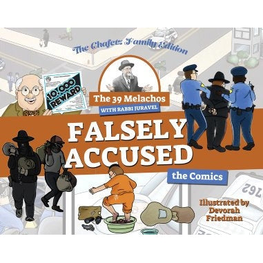 39 Melachos with Rabbi Juravel - Falsely Accused Comicbook