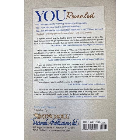 You Revealed - Torah Path to life of Success