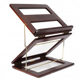 X-SHTENDER - The Sit-or-Stand Shtender - Dark Brown Finish