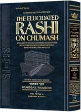 Schottenstein Edition The Elucidated Rashi on Chumash - Bamidbar volume 1: Bamidbar – Korach