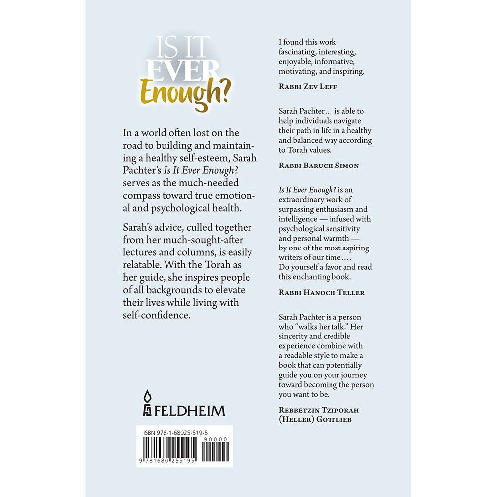 Is It Ever Enough? - A Journey Toward Joyful Living