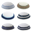 ASSORTED KNITTED KIPPAH 18 CM