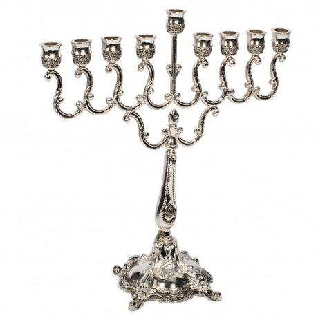 Silver Plated 14cm Menorah