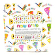 20 Happy Purim Napkins 16.5 Cm