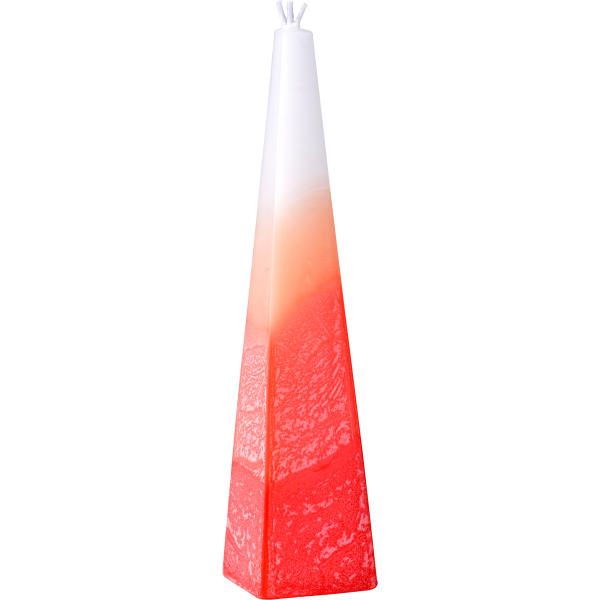 Pyramid Shaped Havdalah Candle - Multi Colors