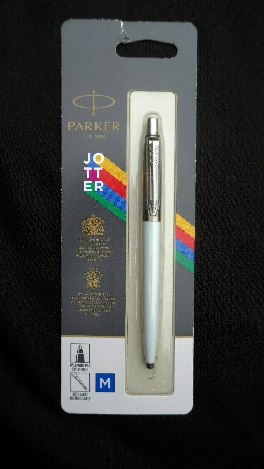 Parker pen , Ball Pen, White color