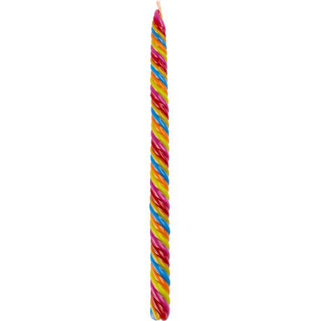 Colored Havdalah Candle - Twisted Style