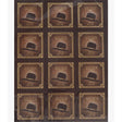 24 Black Hat Mazel Tov Stickers