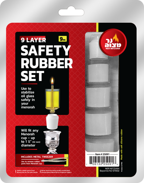 Safety Rubber Set - 9 Layer 9 Pack