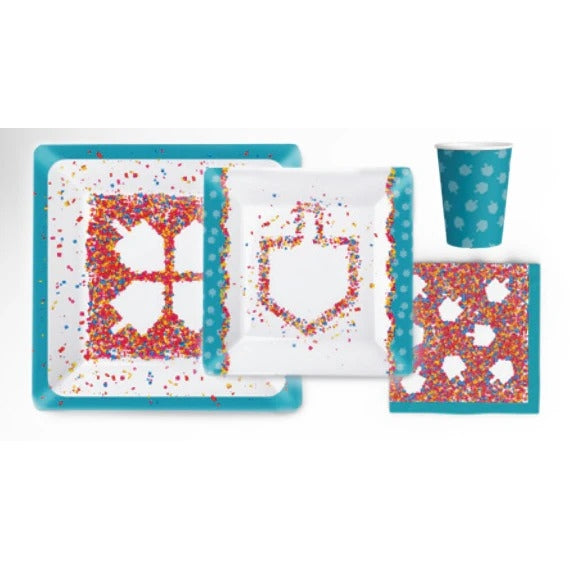 Chanukah "Confetti Collection" Table Set