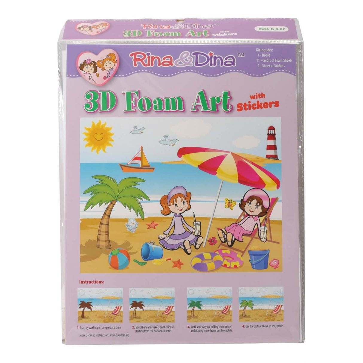 3D Foam Kit / Summer Scene