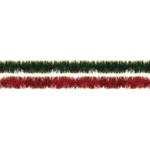4" ASSORTED COLORS TINSELS 12'