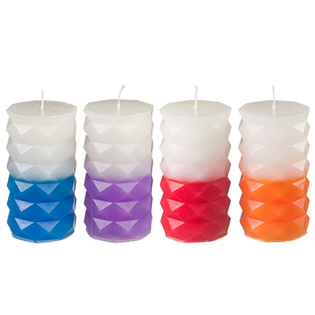 Havdalah Candle 13.5 Cm- Multicolor